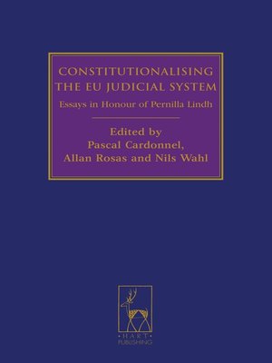 cover image of Constitutionalising the EU Judicial System